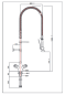 Preview: PREMIUM 20921013 3E.2103.4L.11 781187 (25) Geschirrwaschbrause mit Low-Flow Brausekopf Wasser- u. Energiesparbrause